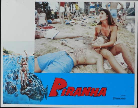 PIRANHA They’re Here & They’re Hungry US Lobby Card 5