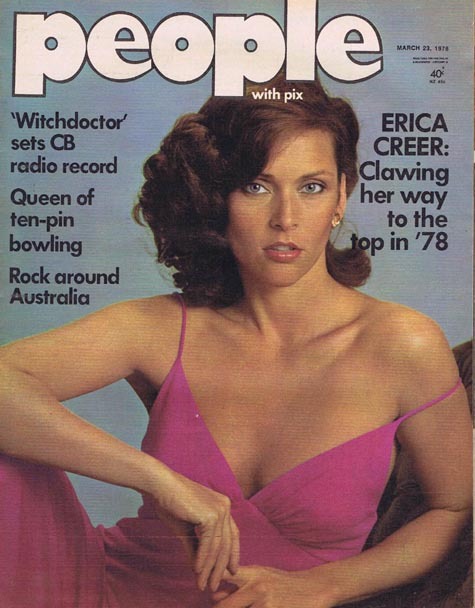 PEOPLE with PIX Australian Magazine Mar 23 1978 Erica Creer