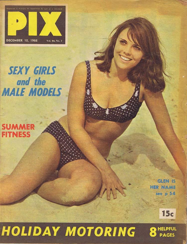 PIX Magazine Dec 10 1966 Sexy Girls Male Models Holiday Motoring