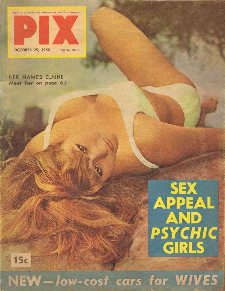 PIX Magazine Oct 29 1966 Sex Appeal Psychic Girls