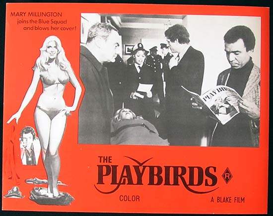 THE PLAYBIRDS 1978 Mary Millington RARE Lobby Card 3 Alan Lake
