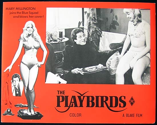 THE PLAYBIRDS 1978 Mary Millington RARE Lobby Card 5 Alan Lake