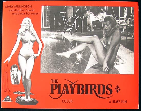 THE PLAYBIRDS 1978 Mary Millington RARE Lobby Card 6 Alan Lake