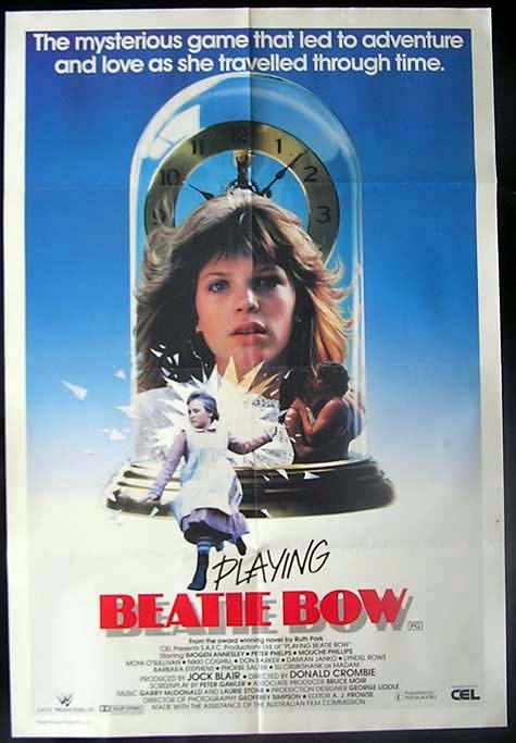 PLAYING BEATIE BOW ’86 Phelps TIME TRAVEL One sheet Movie poster