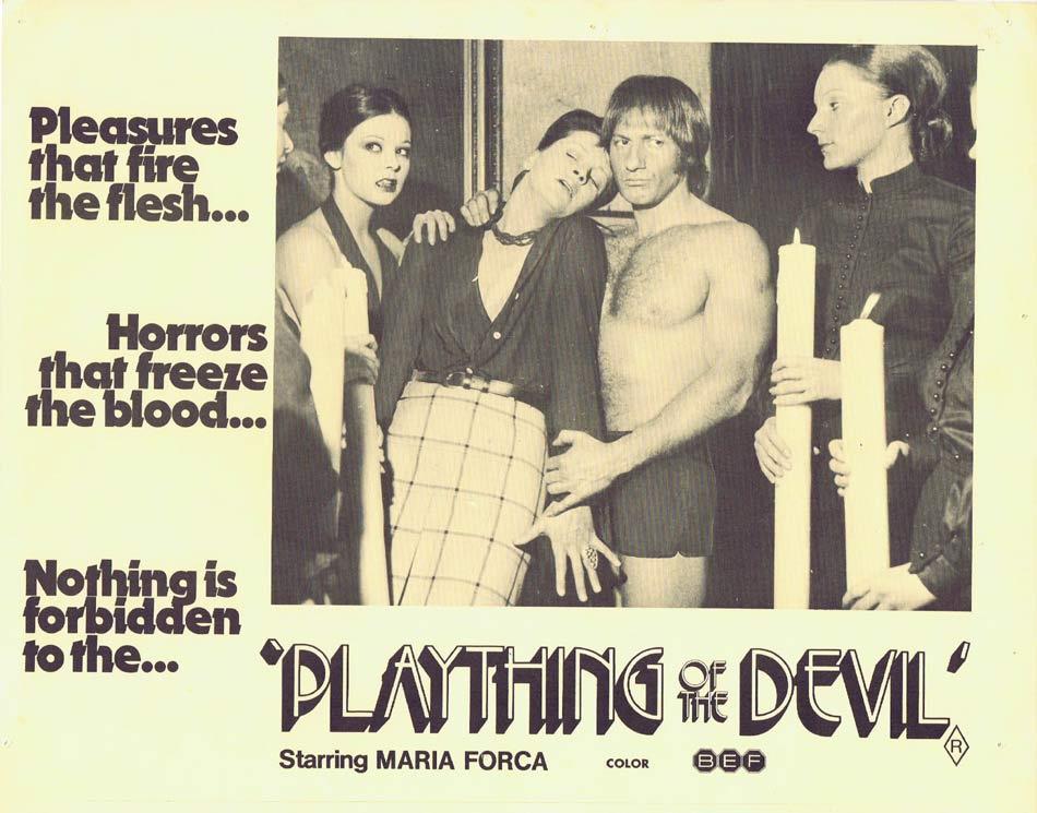 PLAYTHING OF THE DEVIL Lobby Card 6 Maria Forsa
