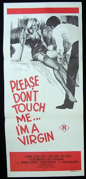 PLEASE DON’T TOUCH ME I’M A VIRGIN Sexploitation Movie Poster