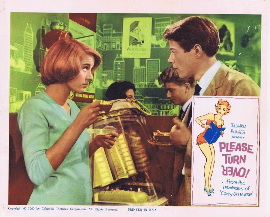 PLEASE TURN OVER Lobby Card 2 Ted Ray Leslie Phillips