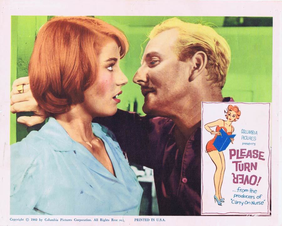 PLEASE TURN OVER Lobby Card 3 Ted Ray Leslie Phillips