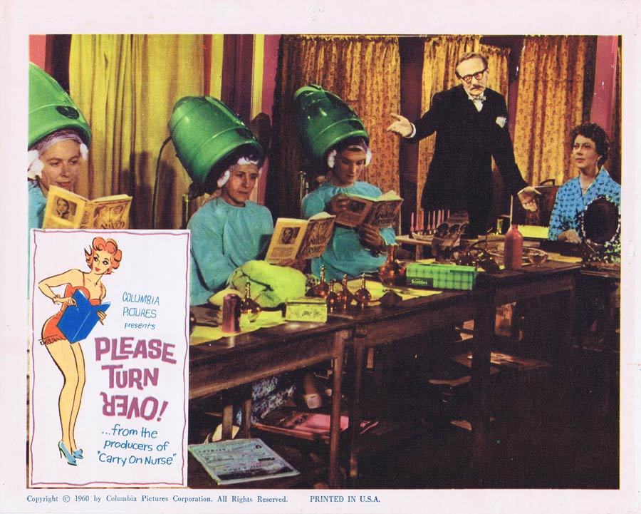 PLEASE TURN OVER Lobby Card 6 Ted Ray Leslie Phillips
