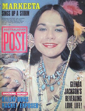 Australasian Post Magazine Oct 13 1977 Markeeta Sings Up a Storm