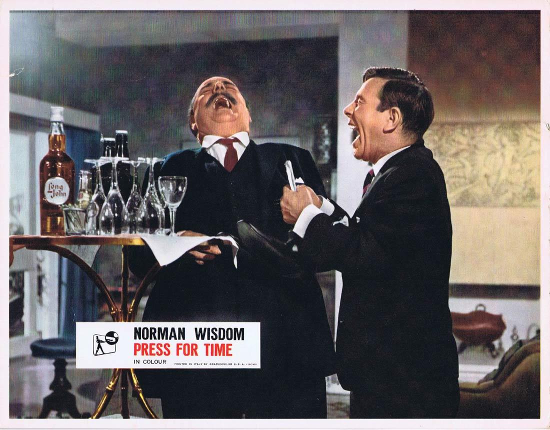 PRESS FOR TIME Lobby Card 2 Norman Wisdom