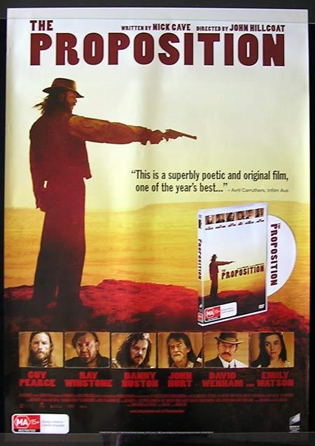 THE PROPOSITION Movie Poster 2006 Guy Pearce Australian one sheet