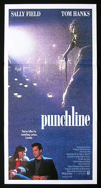 PUNCHLINE Original Daybill Movie Poster Tom Hanks Sally Field