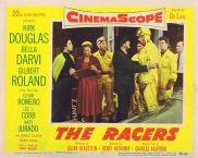 THE RACERS Lobby Card 7 Kirk Douglas Cesar Romero