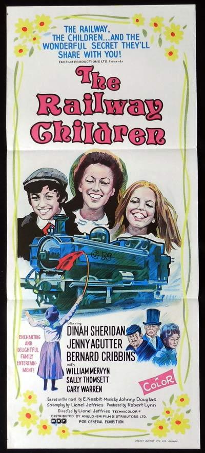THE RAILWAY CHILDREN Original Daybill Movie Poster Jenny Agutter