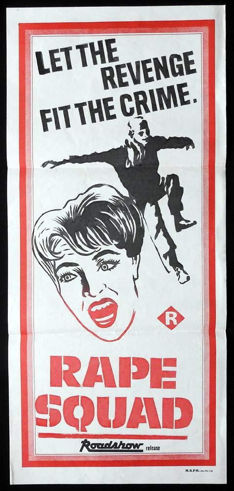 RAPE SQUAD 70s stock Daybill Movie Poster Act of Vengeance Jo Ann Harris