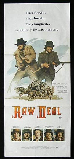 RAW DEAL Daybill Movie Poster Gerard Kennedy