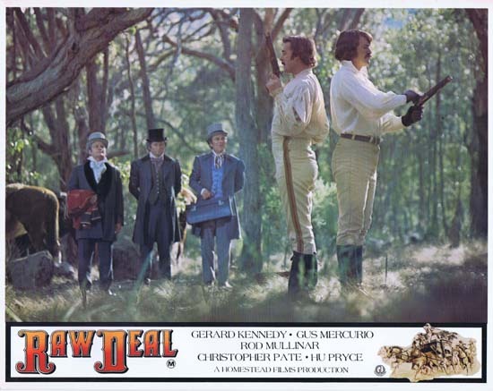 RAW DEAL 1977 Lobby Card 6 Australian Film The Duel
