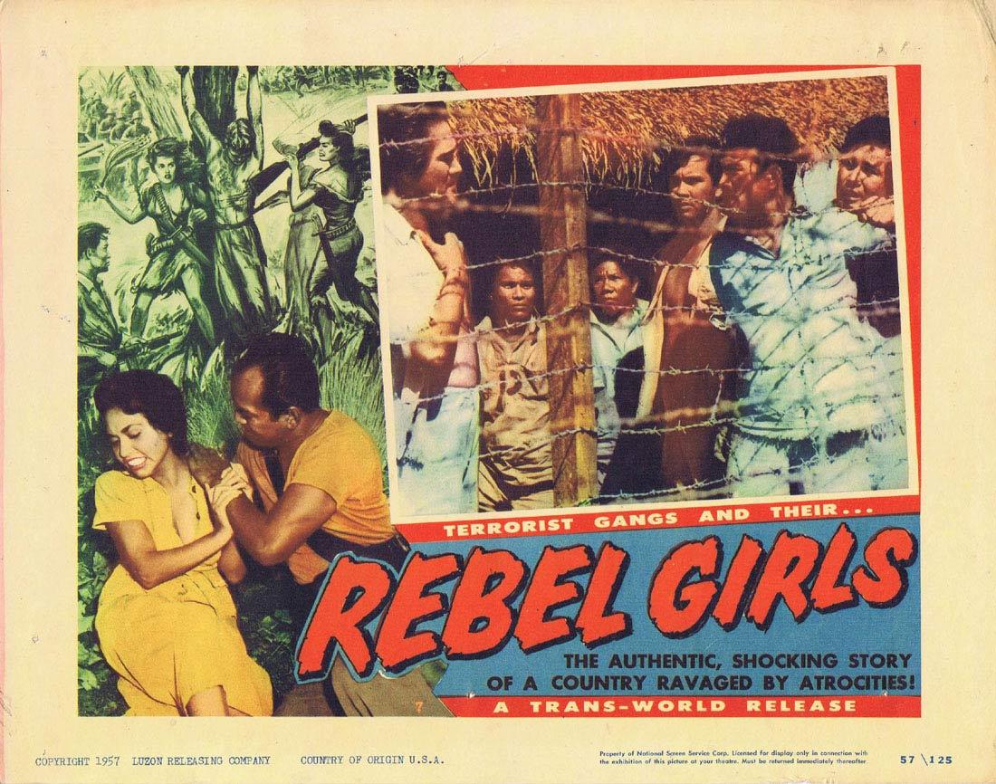 REBEL GIRLS Lobby Card 7 Terrorist Gangs Cuba