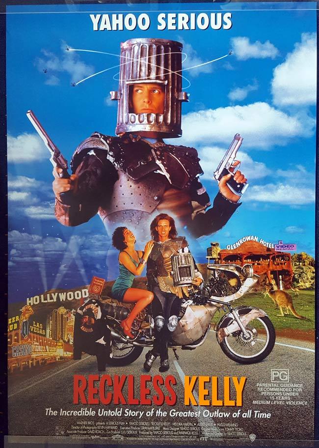 RECKLESS KELLY Australian One Sheet Movie Poster ROLLED Yahoo Serious