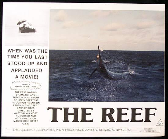 THE REEF 1977 John Heyer Documentary GREAT BARRIER REEF Lobby Card 2