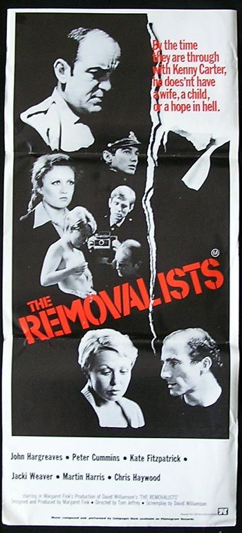 THE REMOVALISTS Original Daybill Movie Poster 1975 Jacki Weaver