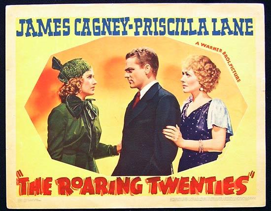 ROARING TWENTIES, The ’39 James Cagney ORIGINAL Lobby card
