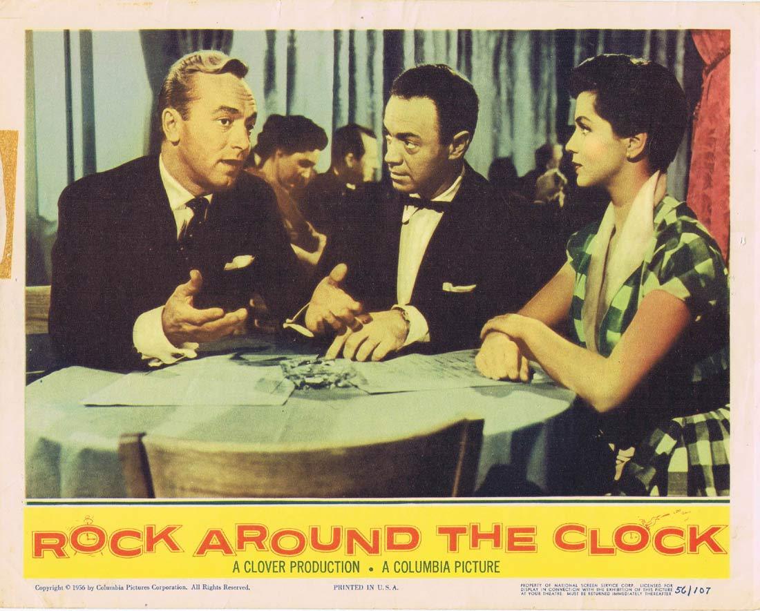 ROCK AROUND THE CLOCK Original Lobby Card Bill Haley and the Comets
