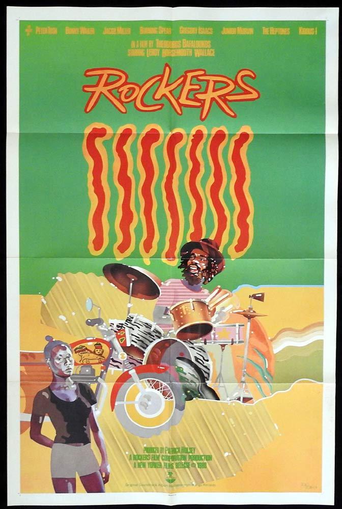 ROCKERS Original US One sheet Movie poster