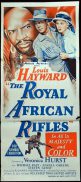 THE ROYAL AFRICAN RIFLES Daybill Movie Poster Louis Hayward