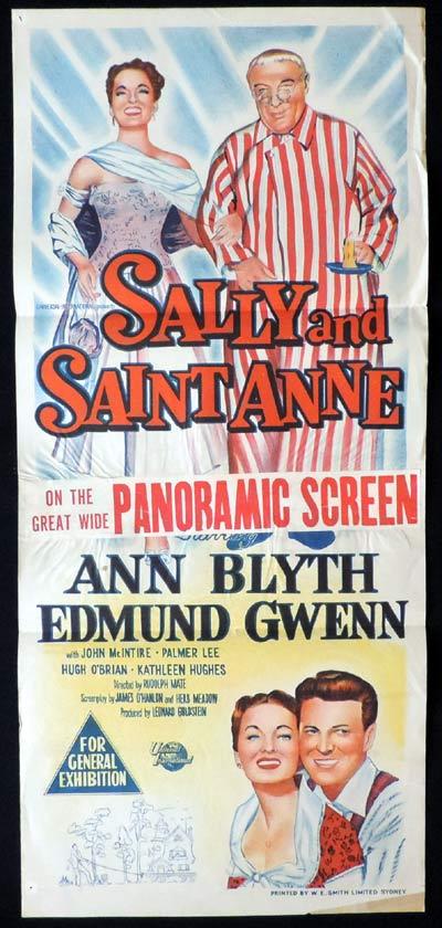 SALLY AND SAINT ANNE daybill Movie poster Rudolph Mate