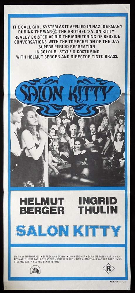 SALON KITTY Original Daybill Movie Poster Helmut Berger Ingrid Thulin