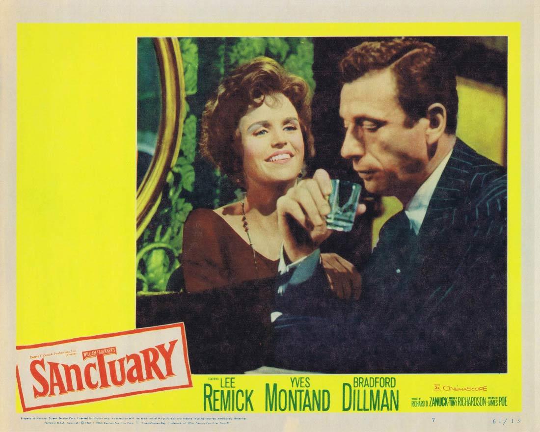 SANCTUARY Lobby Card 7 Lee Remick Yves Montand