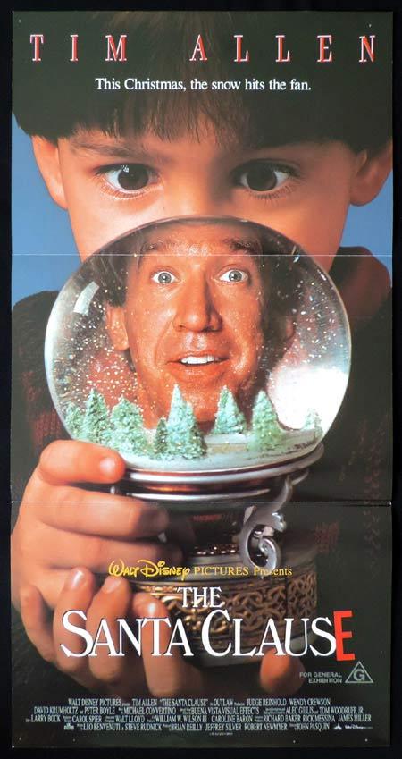 THE SANTA CLAUSE Original Daybill Movie Poster Tim Allen