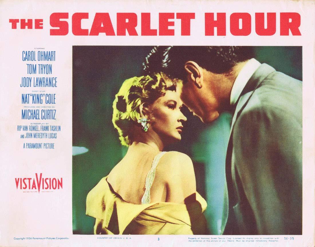 THE SCARLET HOUR Lobby Card 3 Michael Curtiz Film Noir