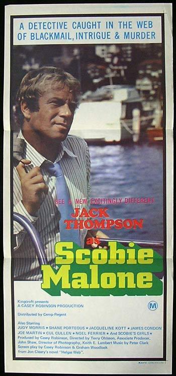 SCOBIE MALONE Original Daybill Movie poster Jack Thompson