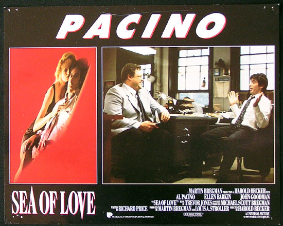 SEA OF LOVE 1989 Al Pacino John Goodman Lobby Card 7