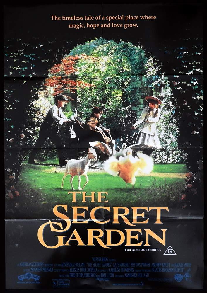 THE SECRET GARDEN Original One sheet Movie poster daybill Movie poster Kate Maberly  Maggie Smith