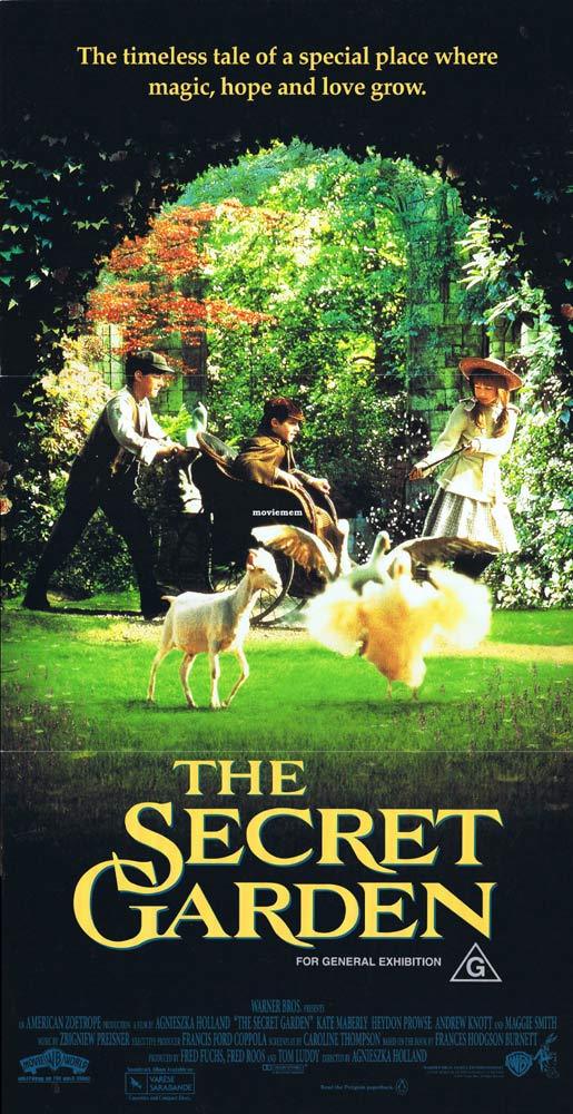 THE SECRET GARDEN Original Daybill Movie poster daybill Movie poster Kate Maberly  Maggie Smith