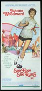 SEE HOW SHE RUNS Joanne Woodward Daybill Movie poster