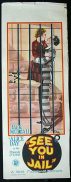SEE YOU IN JAIL '27 Jack Mulhall RARE Long Daybill poster