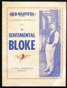SENTIMENTAL BLOKE, The '62 Her Majesty's Theatre program