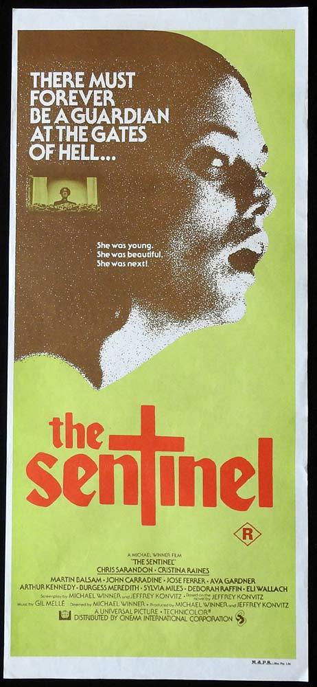 THE SENTINEL Original Daybill Movie Poster Chris Sarandon Horror