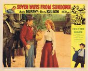 SEVEN WAYS FROM SUNDOWN Lobby Card 4 Audie Murphy Barry Sullivan