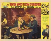 SEVEN WAYS FROM SUNDOWN Lobby Card 6 Audie Murphy Barry Sullivan