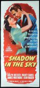 SHADOW IN THE SKY Original Daybill Movie Poster Ralph Meeker