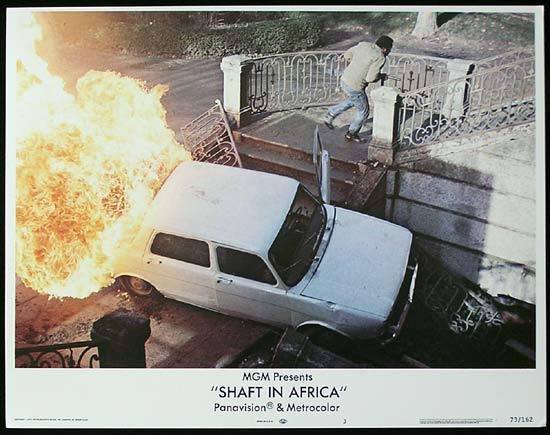 SHAFT IN AFRICA 1973 Richard Roundtree BLAXPLOITATION Lobby card #3