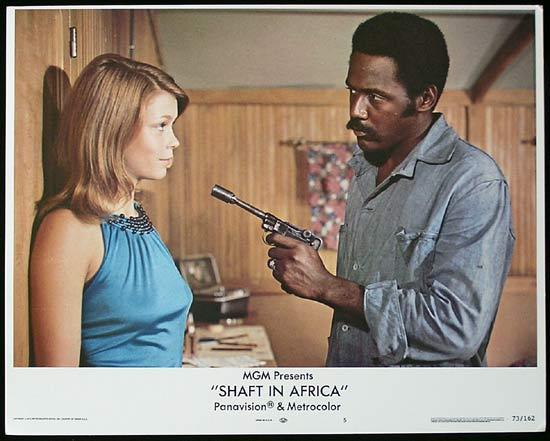 SHAFT IN AFRICA 1973 Richard Roundtree BLAXPLOITATION Lobby card #5