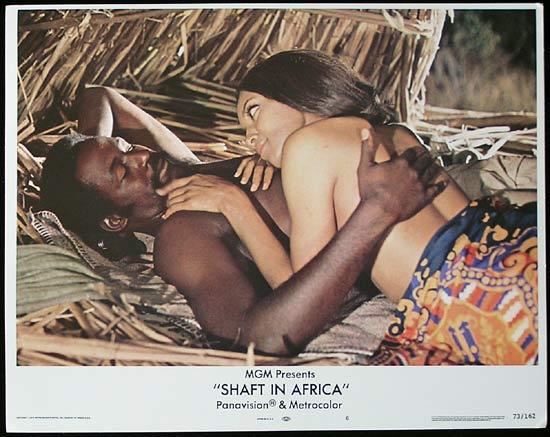 SHAFT IN AFRICA 1973 Richard Roundtree BLAXPLOITATION Lobby card #6