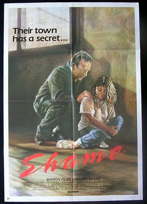 SHAME Deborra Lee Furness AUSTRALIAN CINEMA One sheet Movie poster